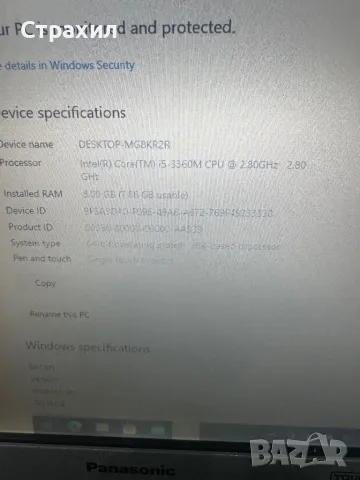 Panasonic Toughbook cf-31, снимка 5 - Лаптопи за работа - 47431553