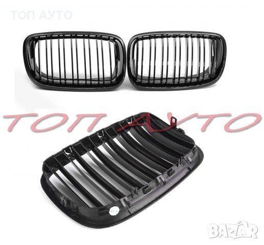 Двойни Бъбреци БМВ BMW E70 E71 Е72 Х5 Х6 Решетки Черен Гланц Лак 2007-2014, снимка 2 - Аксесоари и консумативи - 39937911