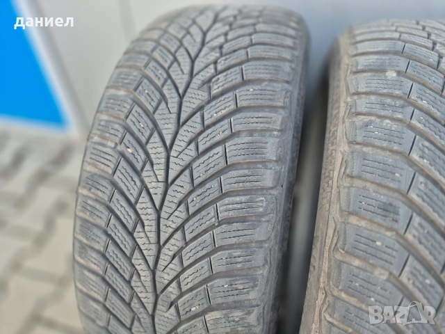 4 броя зимни гуми Continental 225/50/17 , снимка 2 - Гуми и джанти - 54001604