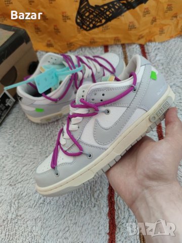 Nike Dunk Off White 21 Размер 39 Номер 25см Нови Оригинални Дамски Обувки Маратонки Shoes , снимка 4 - Маратонки - 40810477