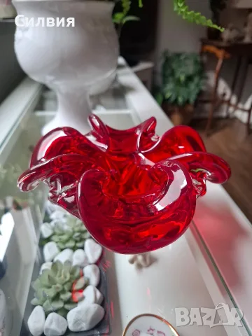 Винтидж съд *Murano*, снимка 4 - Антикварни и старинни предмети - 56447535