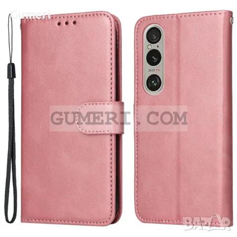 Тефтер Стойка За Sony Xperia 1 VI, снимка 4 - Калъфи, кейсове - 48433787