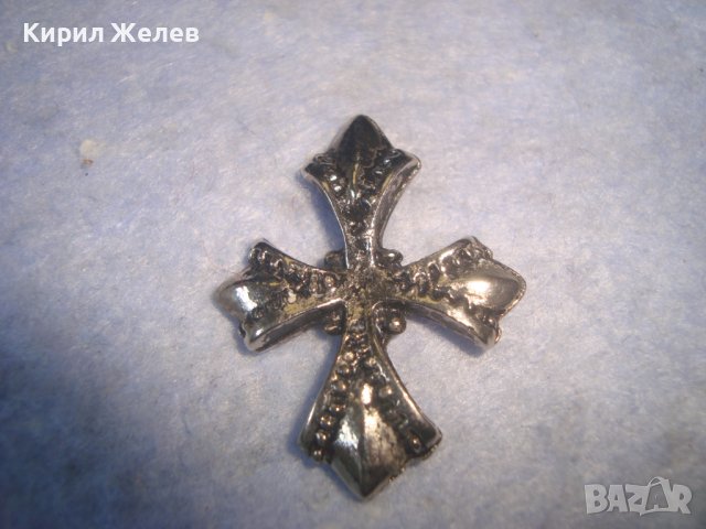 СРЕБРИСТО КРЪСТЧЕ - АПЛИКАЦИЯ НЕО-ГОТИК СТИЛ МЕТАЛНО 27232, снимка 7 - Други - 36901571