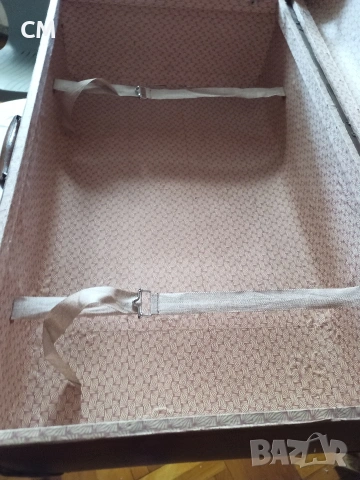 Стар немски куфар, Vulkanfiber, снимка 3 - Антикварни и старинни предмети - 53368245