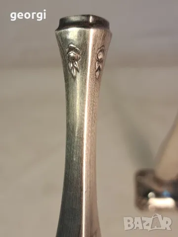 две немски сребърни вазички, снимка 6 - Вази - 49923303