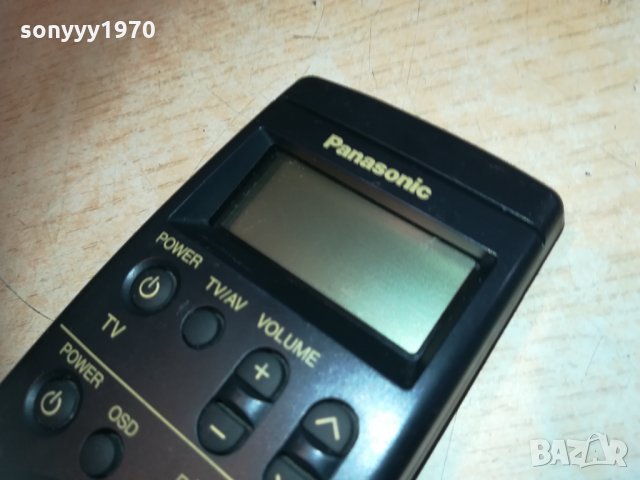 panasonic video/tv remote 1802210851, снимка 3 - Дистанционни - 31858678