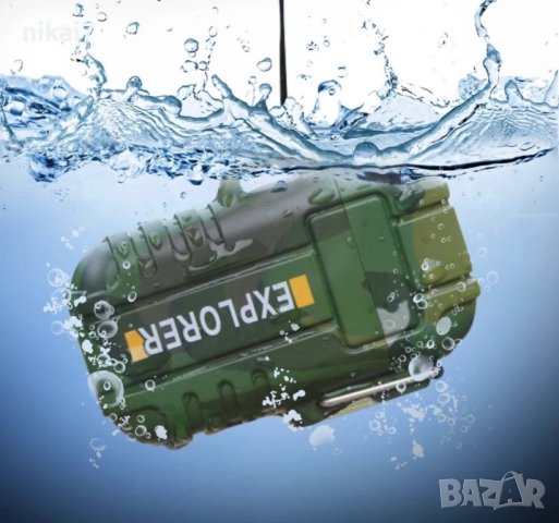 запалка ветроустойчива Explorer водоустойчива без пламьк импулсна, снимка 3 - Други - 42101707