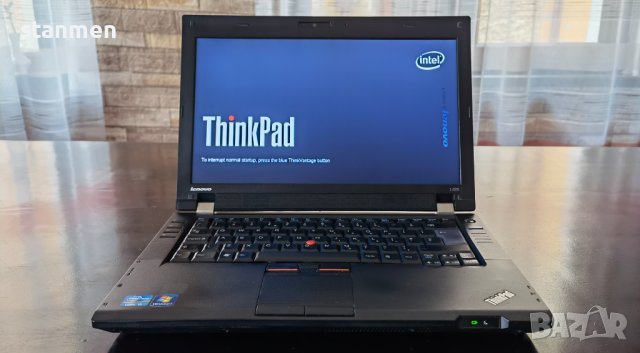 Продавам Lenovo ThinkPad L420/4x2.5ghzThr/мат14сКам/4gb/500gb/3ч.Бат/Профилактиран/DVDrw  , снимка 5 - Лаптопи за дома - 44309413