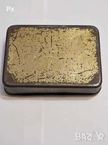 Антикварна метална кутия за тютюн "Bremer Flagge" от C.F. Vogelsang, Bremen, снимка 2 - Антикварни и старинни предмети - 48605537