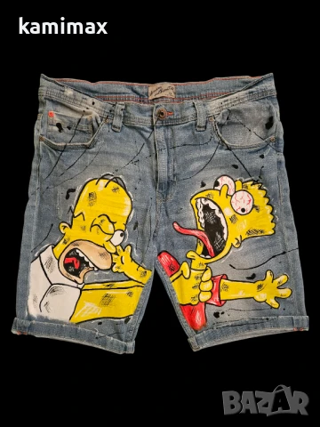 дънкови бермуди размер 52/ХЛ 