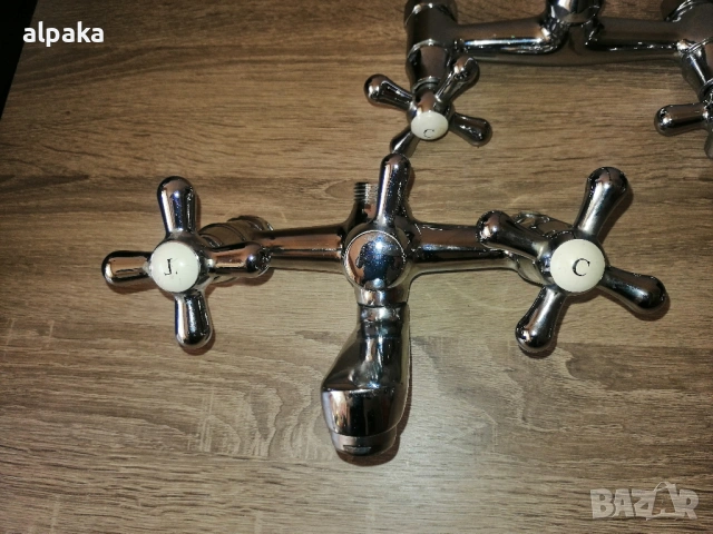 Продавам рециклирани душ-батерия и смесител за баня Видима Идеал, снимка 2 - Смесители - 54123860