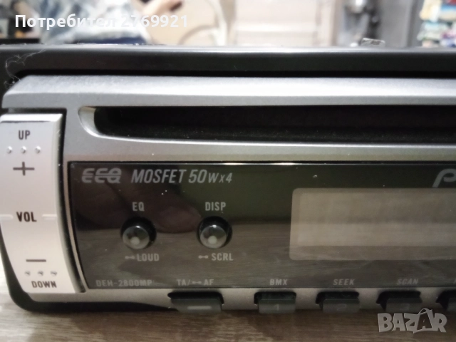 CD радио Pioneer DEH 2800MP 4х50W MOSFET, снимка 2 - Аксесоари и консумативи - 52100544