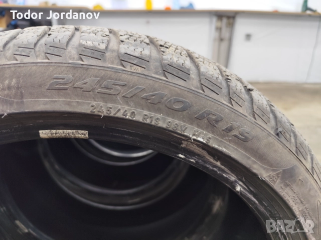 Зимни гуми спортпакет 245 40 19 , 275 35 19, снимка 3 - Гуми и джанти - 52685623
