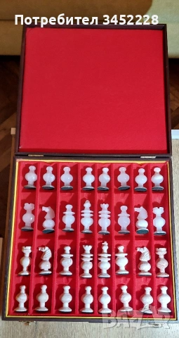 Шах фигури оникс за ценители 