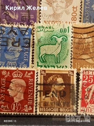 Стари пощенски марки от цял свят смесени СВЕТОВНИ ЛИДЕРИ за КОЛЕКЦИЯ ДЕКОРАЦИЯ 51568, снимка 8 - Филателия - 53218901