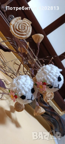 Ръчна изработка. Плетени Агънца за Гергьовден 