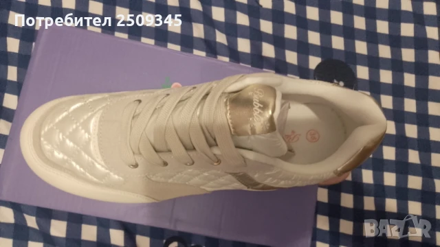 Бели маратонки 38номер, снимка 7 - Маратонки - 51171816