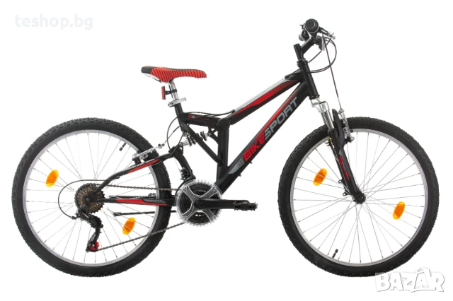 Детски велосипед FULL SUSPENSION PARALAX 24, снимка 2 - Велосипеди - 50468968