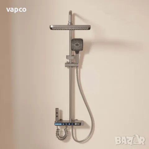 Модерен интелигентен душ с дисплей и LED подсветка D28, снимка 4 - Душове - 47756223