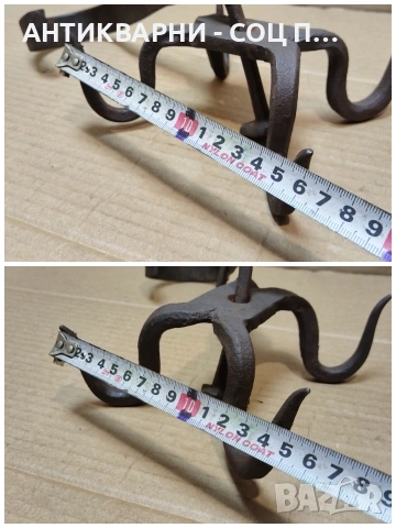 Стар Кован Ченгел За Дране На Животни / НОМЕР 626., снимка 9 - Антикварни и старинни предмети - 53275261