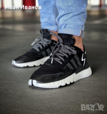  маратонки  Adidas Nite Jogger номер 45,5-46