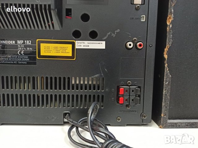 Аудио система Schneider MP 182, снимка 10 - Аудиосистеми - 31160090