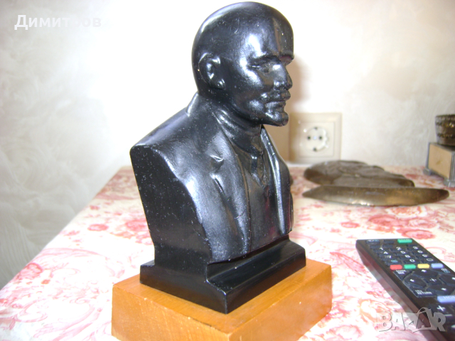 Стар бюст Ленин , снимка 3 - Антикварни и старинни предмети - 44816547