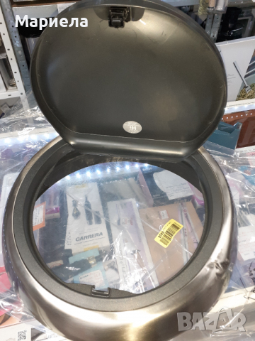 Оригинален резервен капак на Brabantia за кошче за докосване 50 литра, брилянтна стомана, снимка 6 - Други - 36467458