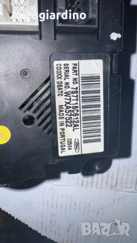 Климатичен блок / панел / табло за Ford S-Max - 7S7T18C612AL / W7XA57522, снимка 2 - Части - 50689240