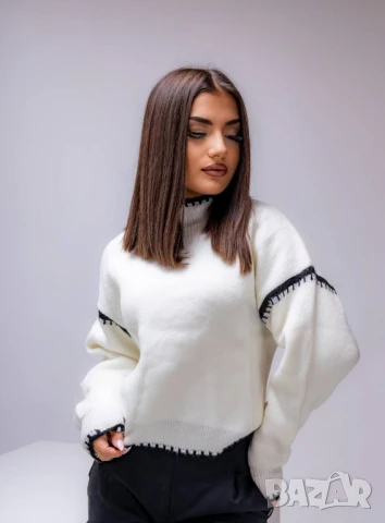 пуловер , снимка 4 - Блузи с дълъг ръкав и пуловери - 51161068