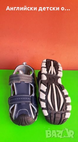 Английски детски сандали с естествена кожа стелка, снимка 5 - Детски сандали и чехли - 29303655
