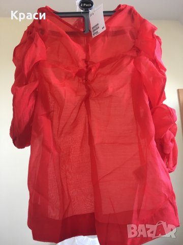 Нова дамска блуза HM размер 38, снимка 4 - Блузи с дълъг ръкав и пуловери - 31705269