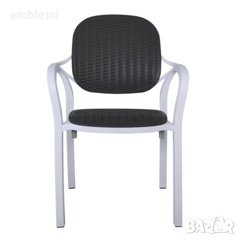 Стол трапезен LUNA сребрист, снимка 5 - Столове - 44277106