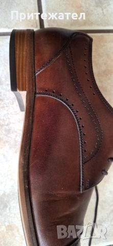 Мъжки обувки лицева кожа - номер 43., снимка 7 - Официални обувки - 54158408