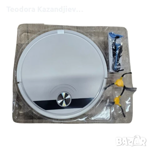 ПРОМОЦИЯ! Робот за почистване с моп две четки и приложение за телефон с wifi