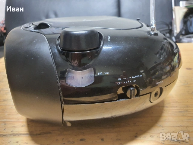 Philips мини радио с диск, снимка 4 - Радиокасетофони, транзистори - 54288253