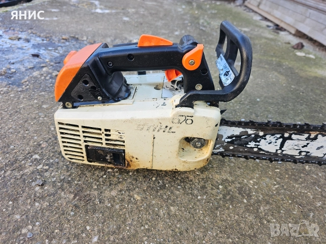 МОТОРНА РЕЗАЧКА STIHL MS 200.T. КАСТРАЧКА. ПЕРФЕКТНА , снимка 8 - Градинска техника - 52910689