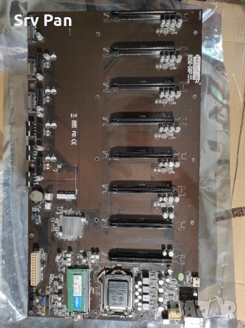 B250-D8P-D4 mining motherboard + 4GB memory DDR4, снимка 3 - Дънни платки - 37117776