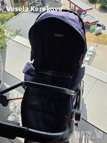 Peg Perego Veloce 3 в 1 – лека, луксозна и елегантна количка + всички аксесоари, снимка 11 - Детски колички - 55888391