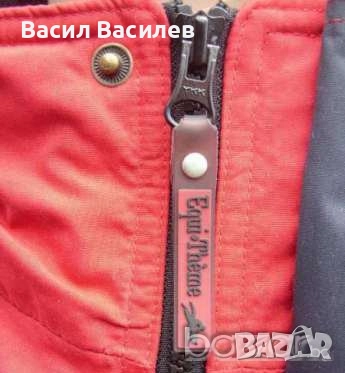 Equi Theme микрофибър зимно дамско яке червено с качулка размер M, снимка 10 - Якета - 51930978