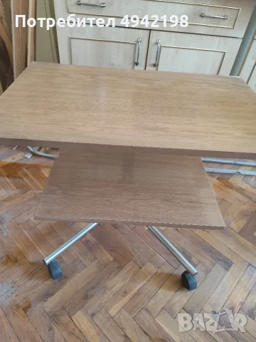 Помощна масичка с колелца, снимка 2 - Маси - 56226102