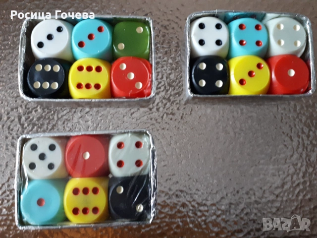 Продавам нови зарчета за „Генерал“, "Барбут", гадаене и т.н., снимка 12 - Други игри - 52358652