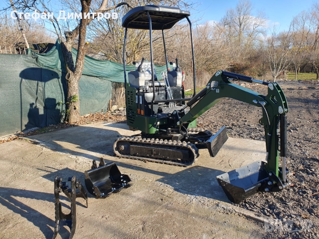 Мини Багер Müller Е1.7, снимка 6 - Селскостопанска техника - 52752609