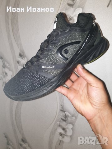 маратонки за тенис  Head Sprint SF Clay Nero Verde номер 45 , снимка 12 - Маратонки - 42237528