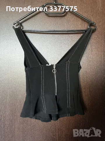 Bershka ново бюстие черно , снимка 4 - Корсети, бюстиета, топове - 48531242