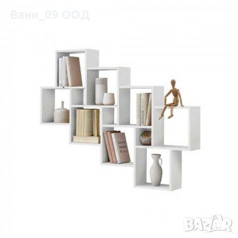 Голяма стенна етажерка, снимка 4 - Етажерки - 31288107