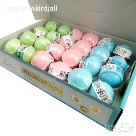 Бомбички за педикюрна вана 671 //ЗЕЛЕНА, снимка 2 - Педикюр и маникюр - 49407020