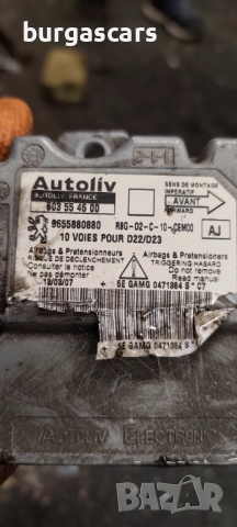 Централа AIRBAG 9655880880 Peugeot 407 2.0HDI - 50лв, снимка 2 - Части - 52041420