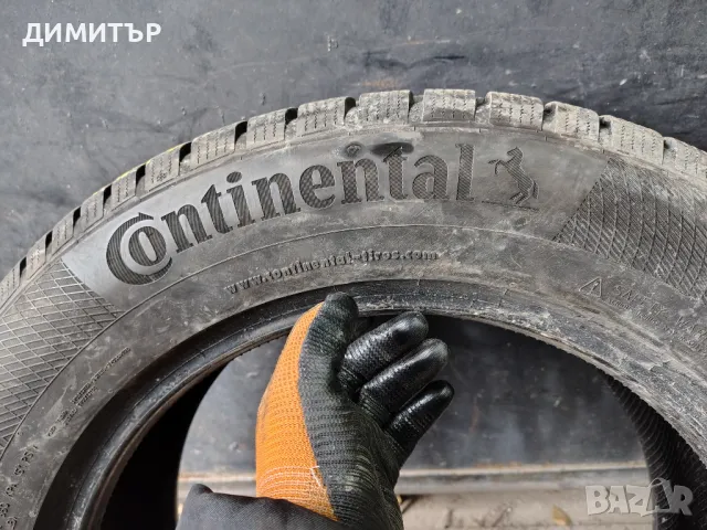Само 1бр.зимна гума CONTINENTAL 245 60 18 DOT19 цена за брой, снимка 3 - Гуми и джанти - 50047512