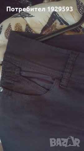 Дамски черен панталон, снимка 4 - Панталони - 29919230